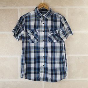 Ruxton Boys Plaid Button Down Shirt Size XXL